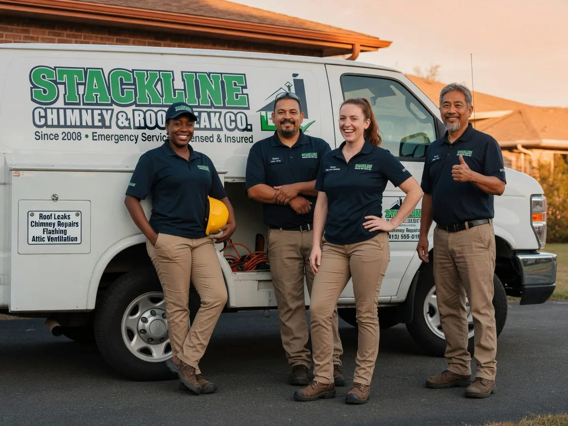 Chimney flashing repair company in Big Sandy, TN